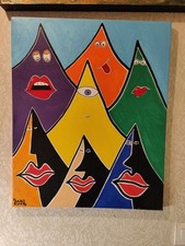 Tableau peinture Toile 62x50