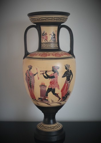 Grande amphore vase - aux, motifs