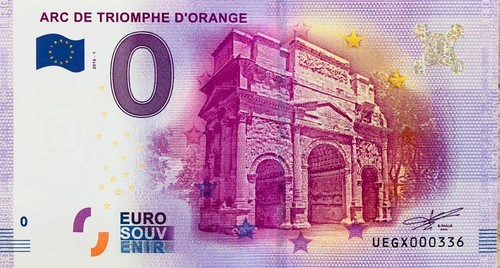 Billet zero euro souvenir - billet,