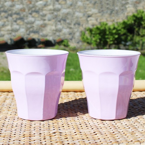 Paire verres gobelets - de,