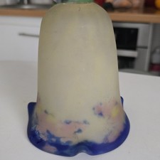 Une Tulipe En Pâte De Verre Signé DEGUE