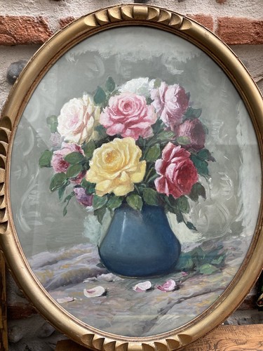 Belle peintures fleur - belle, rose