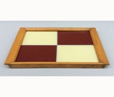 PLATEAU DE SERVICE EN VERRE -