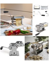 Machine à pâtes Fraiches inox Machine à ravioli et spaghetti Laminoir 9 position