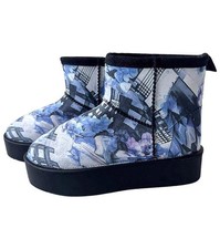 Bottes D'Hiver Fleurs Pour