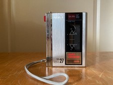 AIWA TP-27 / Cassette Recorder / Courroies NEUVES / FONCTIONNEMENT COMPLET