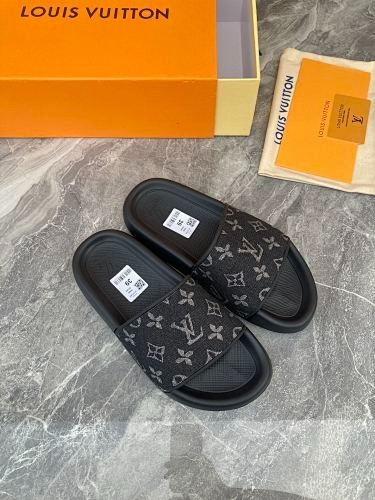 Claquette luis vuitton unisexe
