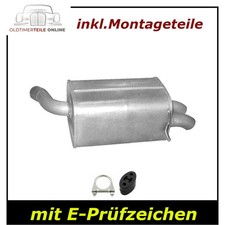 Silencieux Arrière Pour Volvo