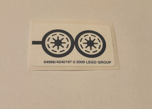 Lego sticker sheet star - star, wars