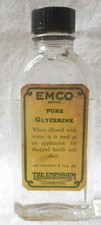 Vintage Emco Pure Glycerine Bottle