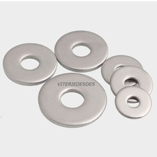 Rondelles Plates En Acier Inox