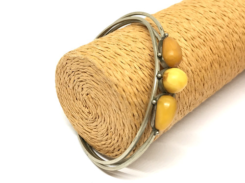 Ancien bracelet ambre cadeau - ancien,