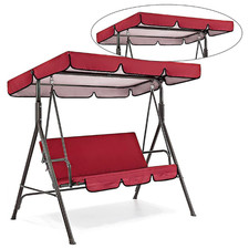 Housse de Balançoire de Jardin Accessoires de Balançoire Confortables Banc de