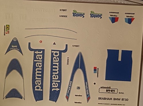 Decal brabham bmw - ,