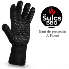 Paire de gants de protection thermique anti chaleur pour barbecue four cheminée