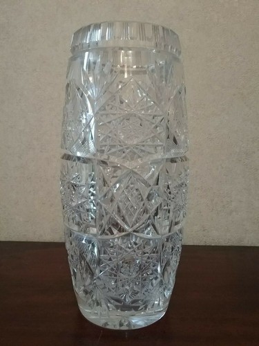 Grand vase cristal - cristal, de