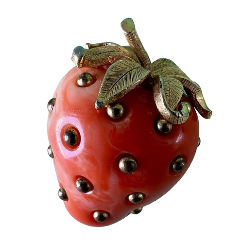 Broche vintage signée - , crown