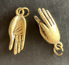 Main de Phra Yulai Bouddha amulette Thaï talisman laiton pendentif Thaïland b350