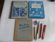 LOT ECOLE SCOLAIRE PLUMES PORTE PLUME TIRE LIGNE LIVRES....ETAT CORRECT.