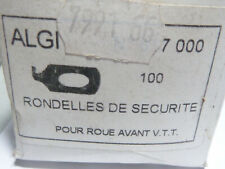 lot de 4 rondelles ALGI d'axe de roue avant sécurité  vélo vtt vtc