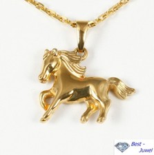 Pendentif Cheval Or Jaune 333