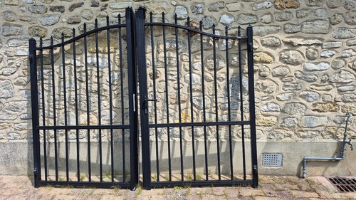 Portail aluminium battant - portail,