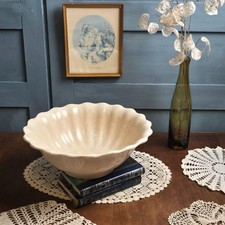 Saladier ancien Jules Vieillard & Cie Bordeaux - Porcelaine opaque – Coquillage