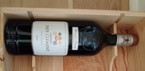Bouteille château pape - bouteille,