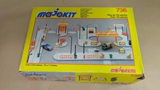 Majorette Majokit 736, Vintage 80s Road & Gas Station Set, Incomplete Lot