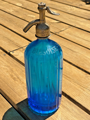 Siphon eau seltz ancien - de,