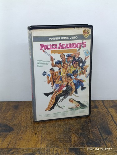 Vhs police academy k7 - police,
