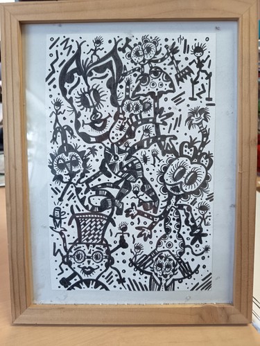 Smulp dessin a - a, encre
