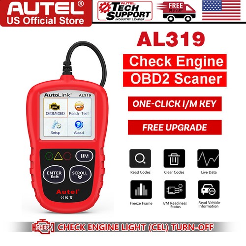 Autel autolink al319 obd2 - obd2, can