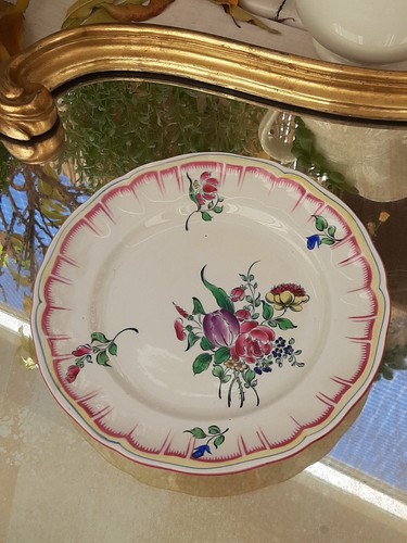 Assiette plate lunéville - assiette,