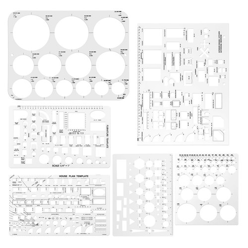 Modèles cercle pour - 6, de