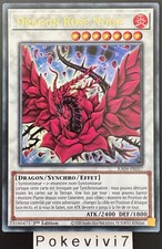 Carte YU-GI-OH! DRAGON ROSE NOIRE RA04-FR057 UR NEUF
