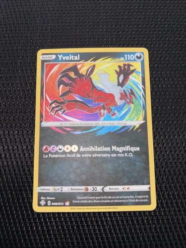 Carte pokemon yveltal 046 072 - carte,