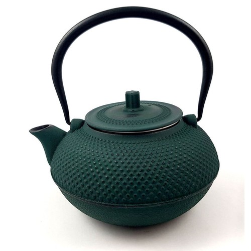 Théière fonte vert foncé - fonte,