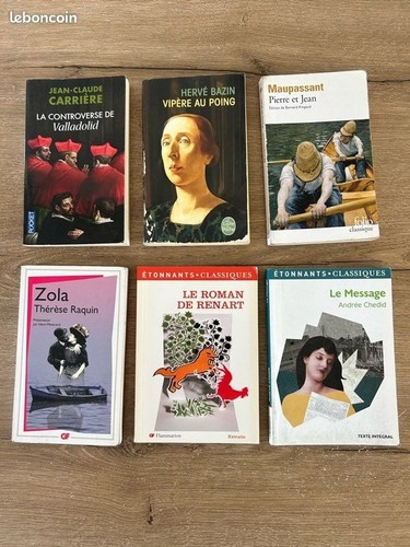 Lot livres classiques de - de,