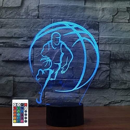 Lampe table forme de - 3d,