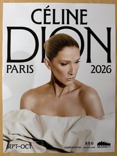 Affiche céline dion concert - dion,
