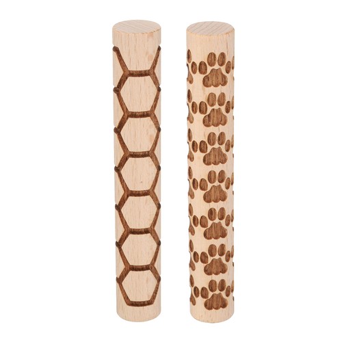 Pièces rouleau bois 10cm - pièces,
