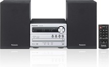 Panasonic Stéréo Micro-chaîne DAB+ SC-PM250BEGS I 20W Amplificateur numérique Le