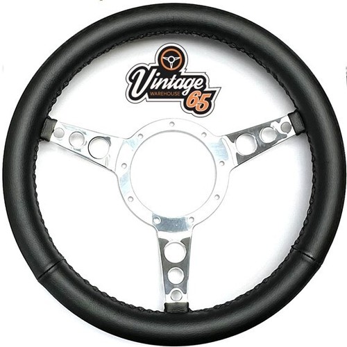 Leather steering wheel - wheel, 13