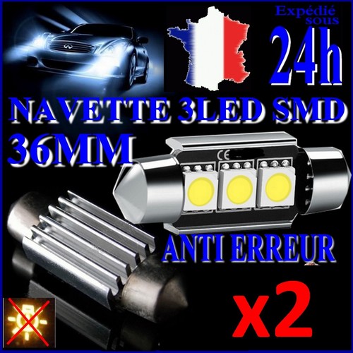 Ampoule navette led - navette, blanc