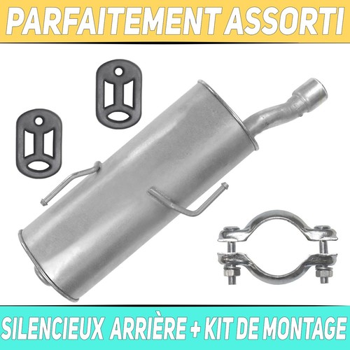 Pot échappement arriere - pot, déchappement
