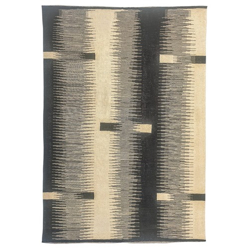 Tapis moderne noir - , blanc