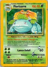 carte Pokémon FLORIZARRE 15/102 – Set de Base Holographique Wizards