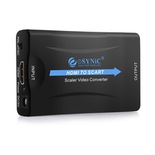 HDMI vers SCART Converter, adaptateur HDMI SCART 1080p pour DVD HDTV STB PS3 Sky