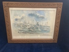 HERMINE DAVID SIGNE AQUARELLE